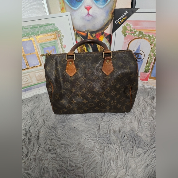 Louis Vuitton Signiture Monogram Speedy 30 (EUC)(TH0031)(2001)(COA) - Picture 11 of 13